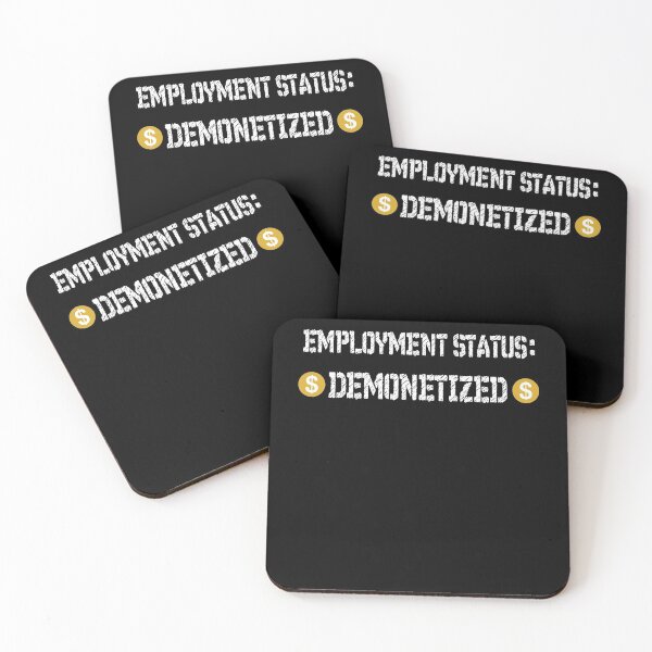 Item preview, employment status: demonetized designed and sold by patriotazx.