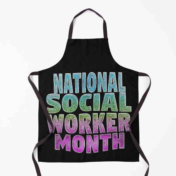 Item preview, HAPPY NATIONAL SOCIAL WORKER MONTH designed and sold by Ralek.
