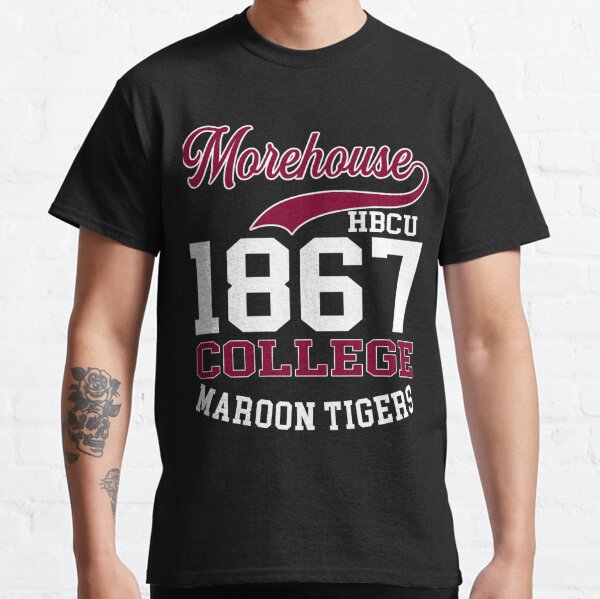 Morehouse College Tigers Heritage Tee Shirt | Tigers Tee Shirt | Morehouse  Tigers Tee | HBCU | HBCU Tee Shirt | Morehouse College Shirt