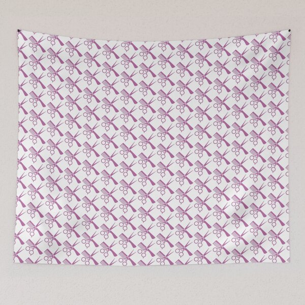 Item preview, Purple Scissors and Comb  designed and sold by Dalaura.