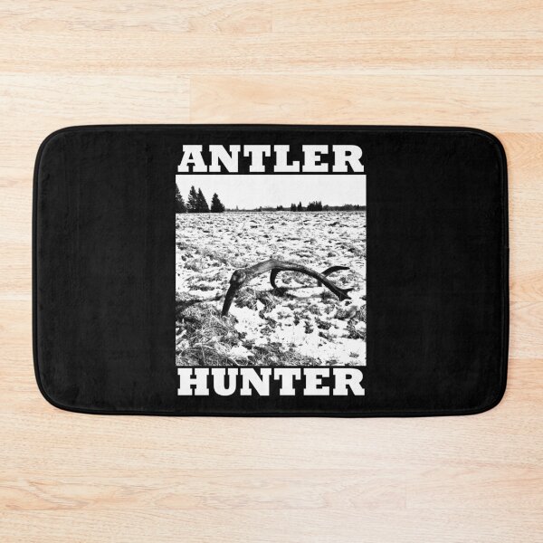 Item preview, Deer Shed Hunter Antler Hunting Season 2021 B&W Photography designed and sold by reddeercom.