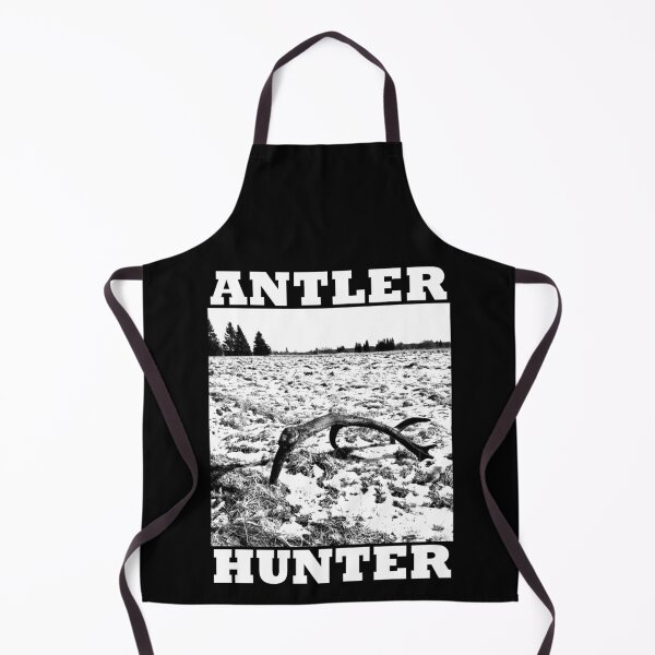 Item preview, Deer Shed Hunter Antler Hunting Season 2021 B&W Photography designed and sold by reddeercom.