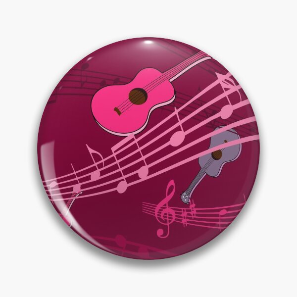 Item preview, Ukulele music notes pattern designed and sold by DeliriousSteve.