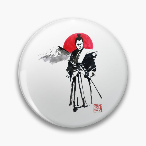Item preview, samurai and red sun designed and sold by pechane.