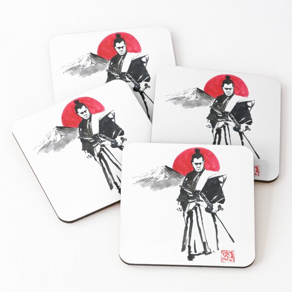 Item preview, samurai and red sun designed and sold by pechane.