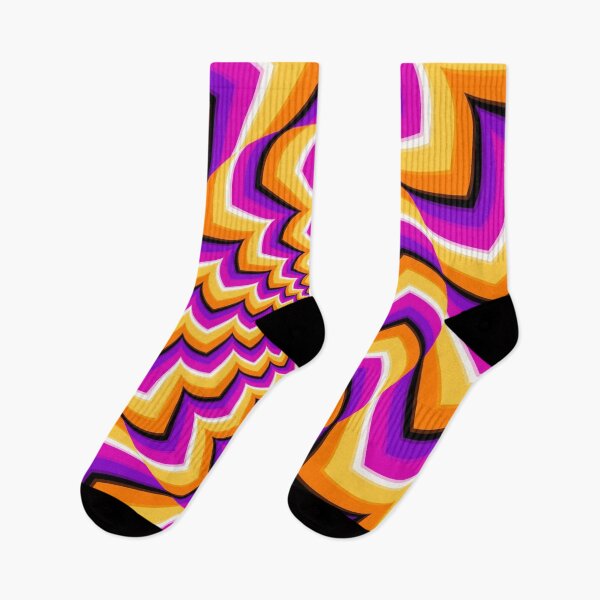 Item preview, Psychedelic Purple Orange Infinite Trippy Spiral designed and sold by Xeuno.