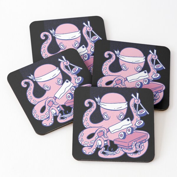 Item preview, Octopus Octopus Sushi Chef Cook designed and sold by ElBeDesigns.