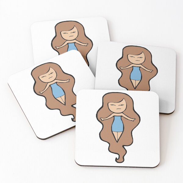 Item preview, Brunette meditation, brunette girl meditating designed and sold by Barolina.