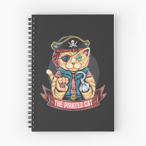 Item preview, El gato pirata - Arte divertido designed and sold by blockshop.