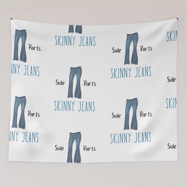 Item preview, Side Parts And Skinny Jeans designed and sold by SportyDogShop.