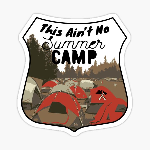 Summer Camp Sticker