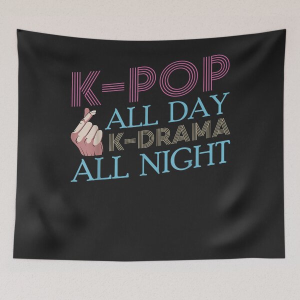 Item preview, K Pop All Day KDrama All Night Korean Pop Music designed and sold by LacyOrn.