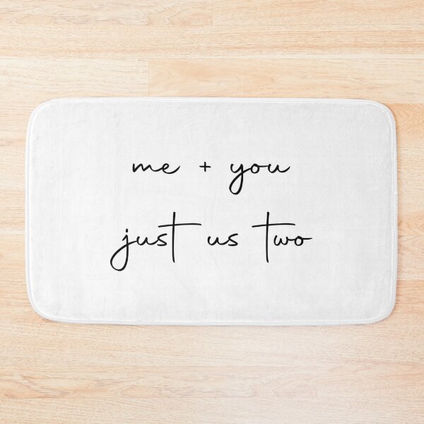 Item preview, Me and you, just us two designed and sold by GirlGangPrints.