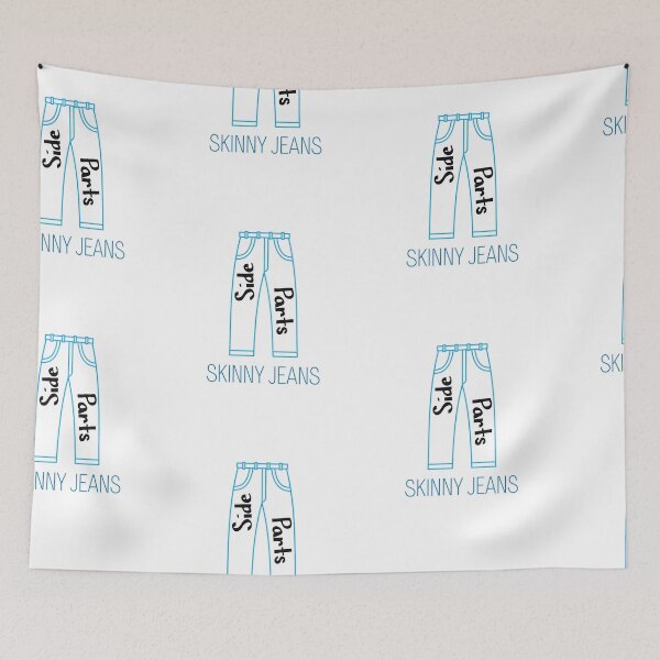 Item preview, Side Parts And Skinny Jeans designed and sold by SportyDogShop.