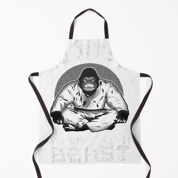 Item preview, Train Like A Beast Gorilla Jiu-Jitsu MMA BJJ Grappling Judo designed and sold by Leslie Smith.