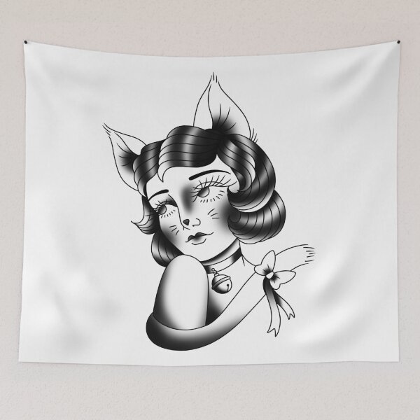 Item preview, cat girl 2 designed and sold by despresso.