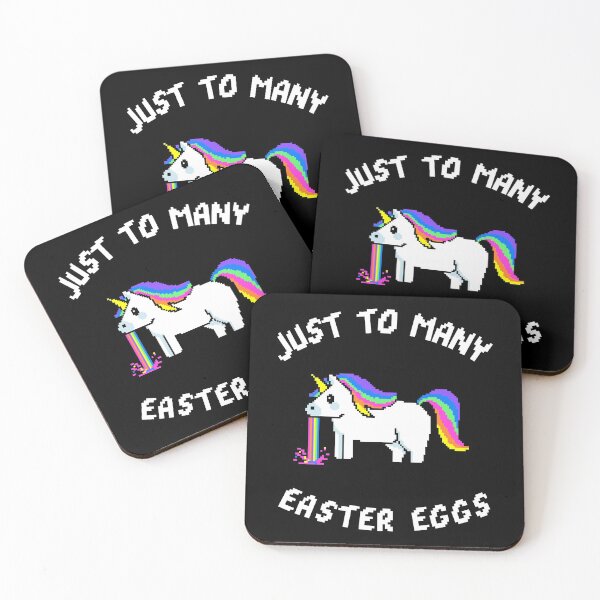 Item preview, Just To Many Easter Eggs For This Unicorn designed and sold by DARBOL-DESIGN.
