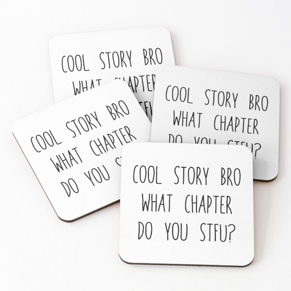 Item preview, Cool Story Bro (small) designed and sold by Mi-Kalmia.