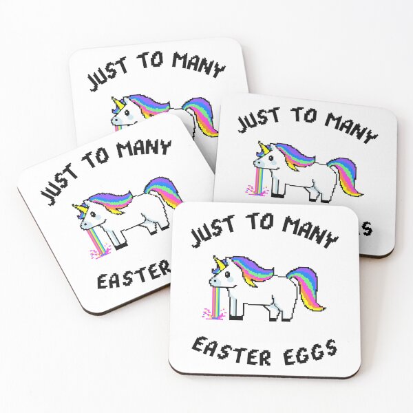 Item preview, Just To Many Easter Eggs For This Unicorn designed and sold by DARBOL-DESIGN.