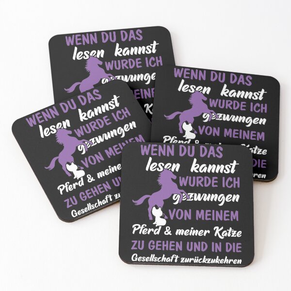 Artikelvorschau, Wenn du das lesen kannst - Pferd & Katze entworfen und verkauft von noahs-shop.