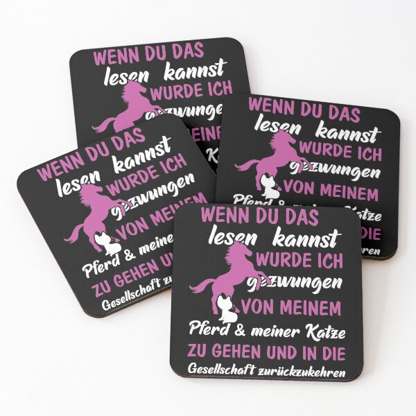 Artikelvorschau, Wenn du das lesen kannst - Pferd & Katze entworfen und verkauft von noahs-shop.