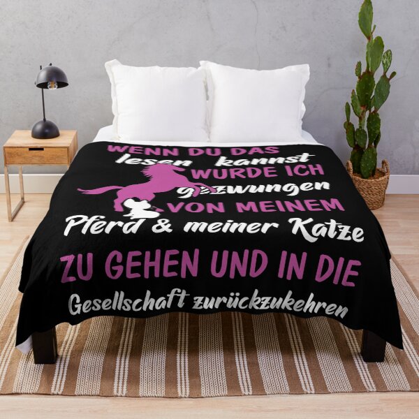 Artikelvorschau, Wenn du das lesen kannst - Pferd & Katze entworfen und verkauft von noahs-shop.