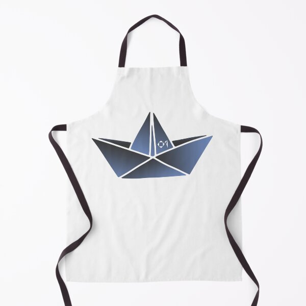 Item preview, PAPER SHIP ORIGAMIS No.1 | COLOURED FILLED Sailing Boat | Minimalist Hand Drawn Art designed and sold by yourtravelguide.