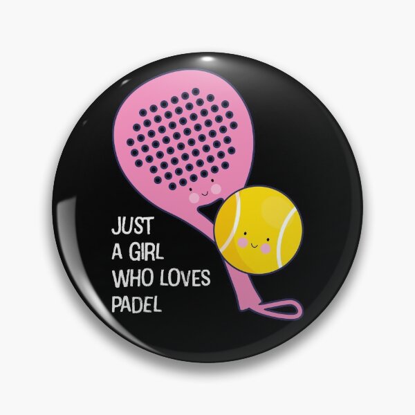 Item preview, Just a girl who loves padel designed and sold by Eenig.