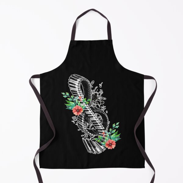 Item preview, Piano Keys Notes Flowers Music Botanist designed and sold by Dressed For Duty.