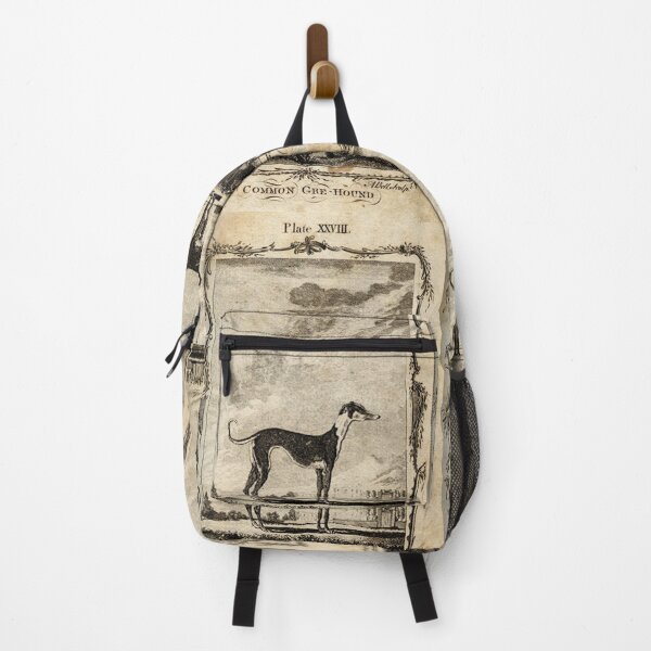 Item preview, Common Grey hound Dog Vintage book plate illustration designed and sold by Vintage Designs +.