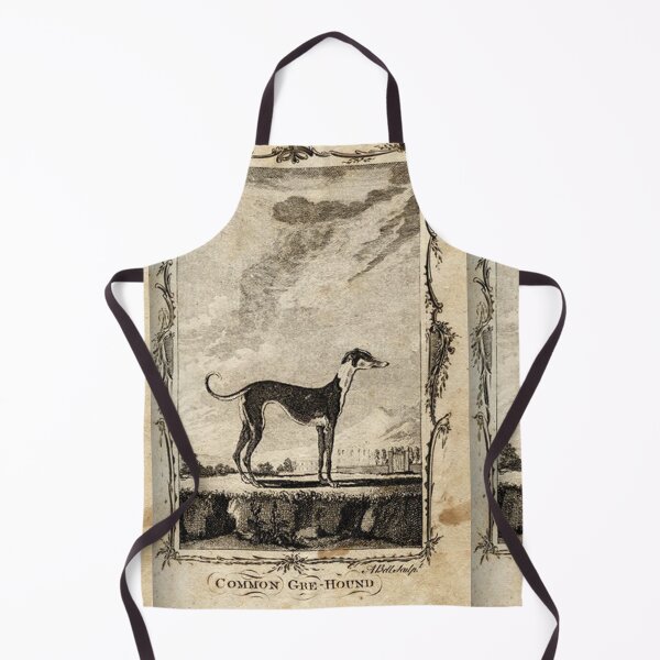 Item preview, Common Grey hound Dog Vintage book plate illustration designed and sold by Vintage Designs +.
