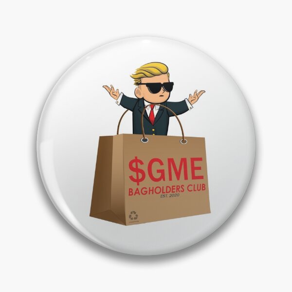 Item preview, $GME BAGHOLDERS CLUB EST.2020 designed and sold by Cameron Scott.