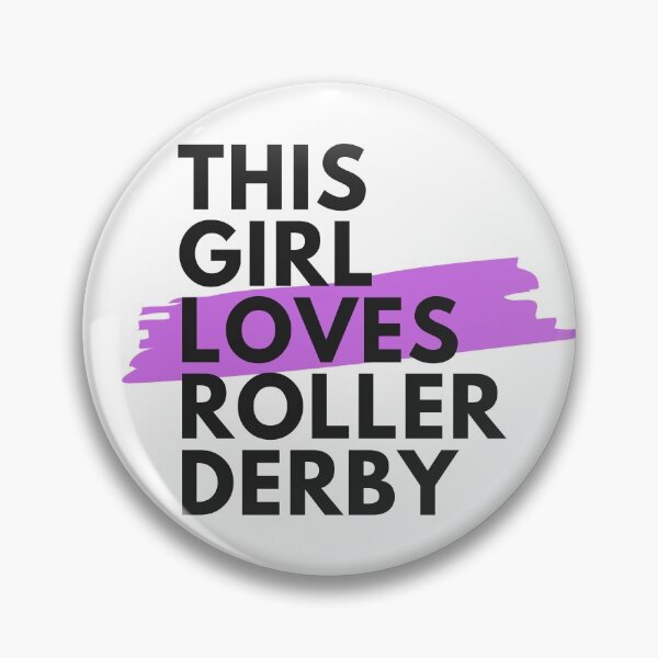 Item preview, This girl loves roller derby designed and sold by TheGreenGoat.
