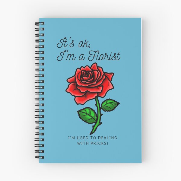 Item preview, It's ok, I'm a Florist - Red Rose designed and sold by BlossomByAnna.