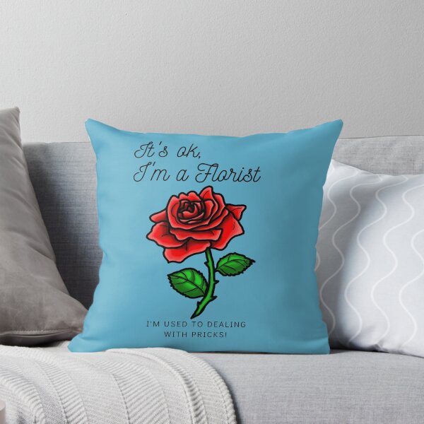 Item preview, It's ok, I'm a Florist - Red Rose designed and sold by BlossomByAnna.