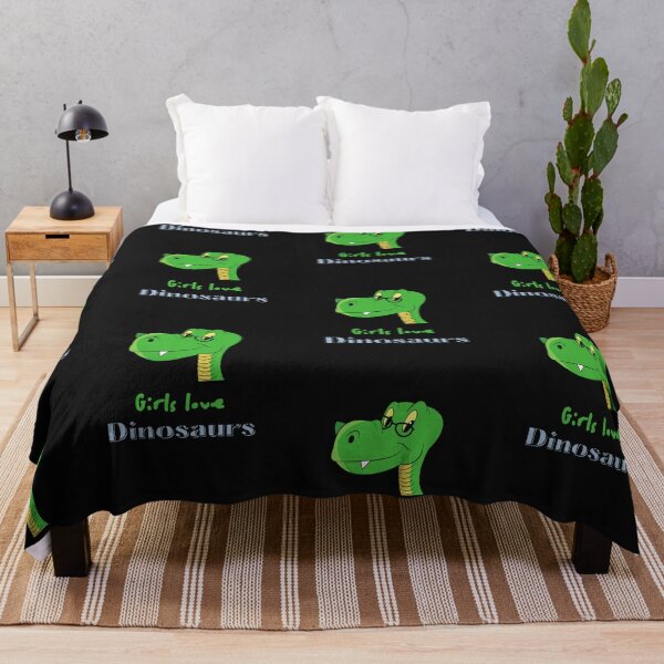 Item preview, Just A Girl Who Loves Dinosaurs designed and sold by SportyDogShop.