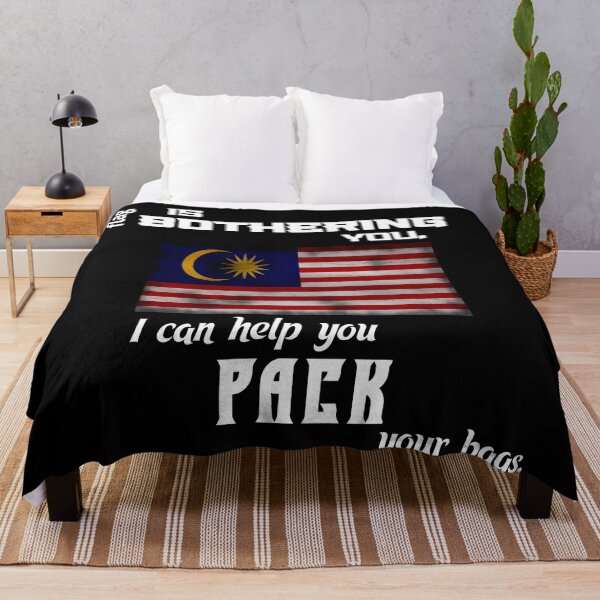 Item preview, Malaysian flag - pack your bags designed and sold by 2Girls1Shirt.