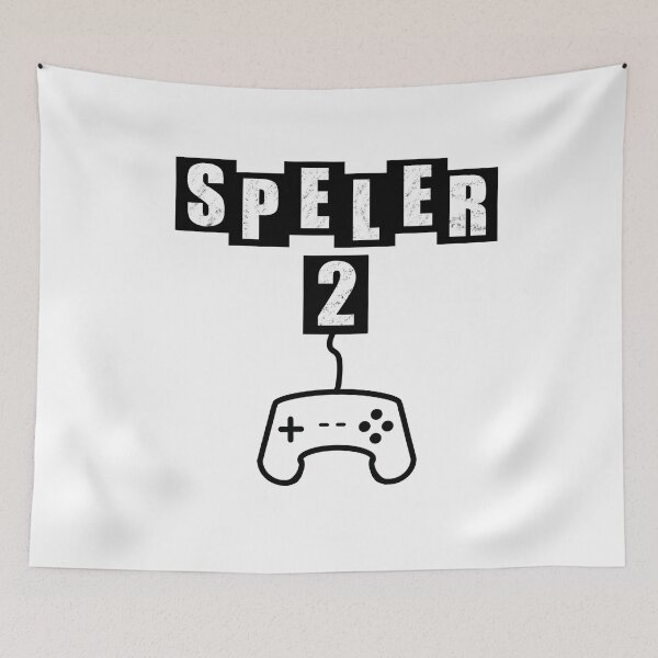 Item preview, Player Two Dutch - White designed and sold by BusyMonkeys.