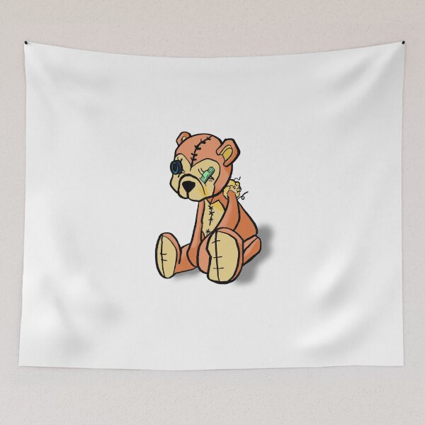 Item preview, Sad teddy bear designed and sold by BakeomonoBanana.
