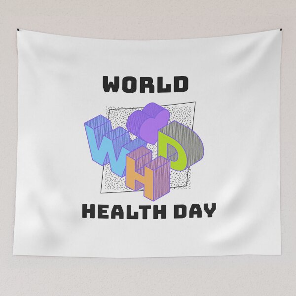Item preview, World Health Day designed and sold by EveBurbul.