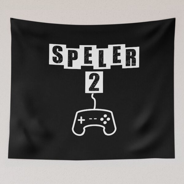 Item preview, Player Two Dutch - Black designed and sold by BusyMonkeys.