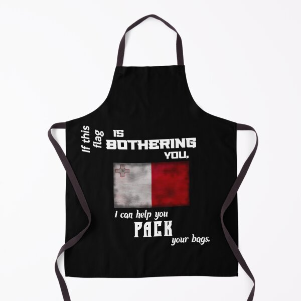 Item preview, Maltese flag - pack your bags designed and sold by 2Girls1Shirt.