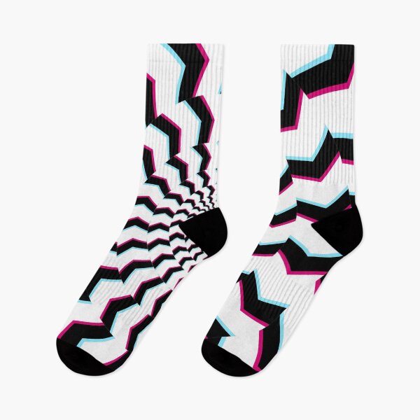 Item preview, Psychedelic Black and White Optical Illusion Infinite Trippy Spiral  designed and sold by Xeuno.