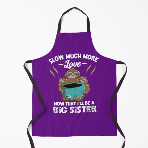 Item preview, Big Sister Pregnancy Announcement Baby Reveal Funny Sloth Quote designed and sold by kiwi91.