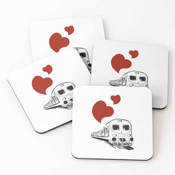 Item preview, Train driver license train heart love trains maquinista drawing  designed and sold by Tropical Blood.