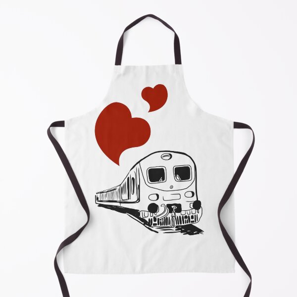 Item preview, Train driver license train heart love trains maquinista drawing designed and sold by Tropical Blood.