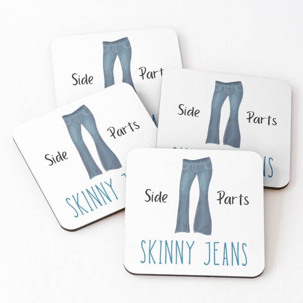 Item preview, Side Parts And Skinny Jeans designed and sold by SportyDogShop.