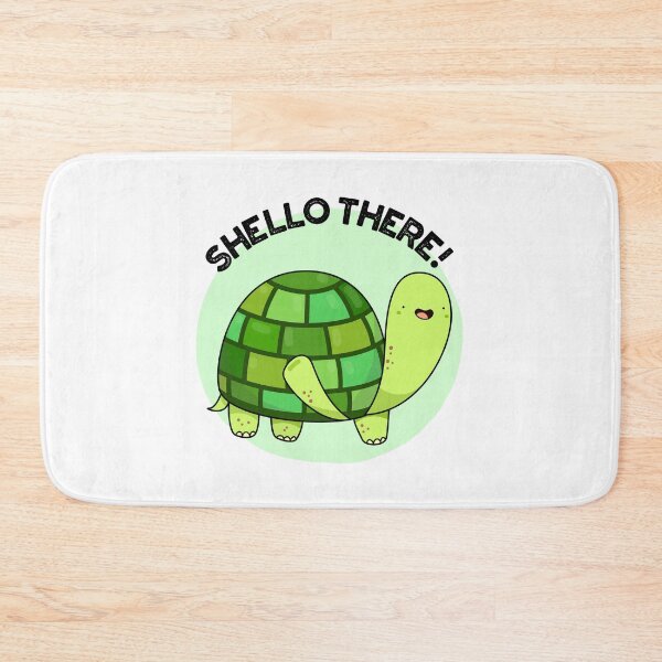 Item preview, Shello There Funny Tortoise Puns  designed and sold by punnybone.