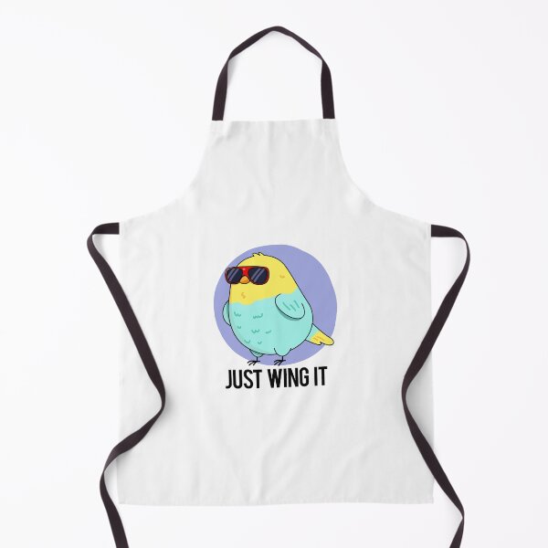 Item preview, Just Wing It Funny Bird Puns designed and sold by punnybone.