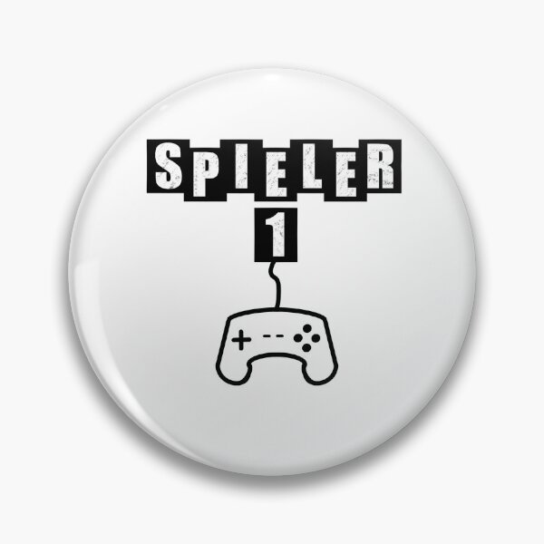 Item preview, Player One German - White designed and sold by BusyMonkeys.